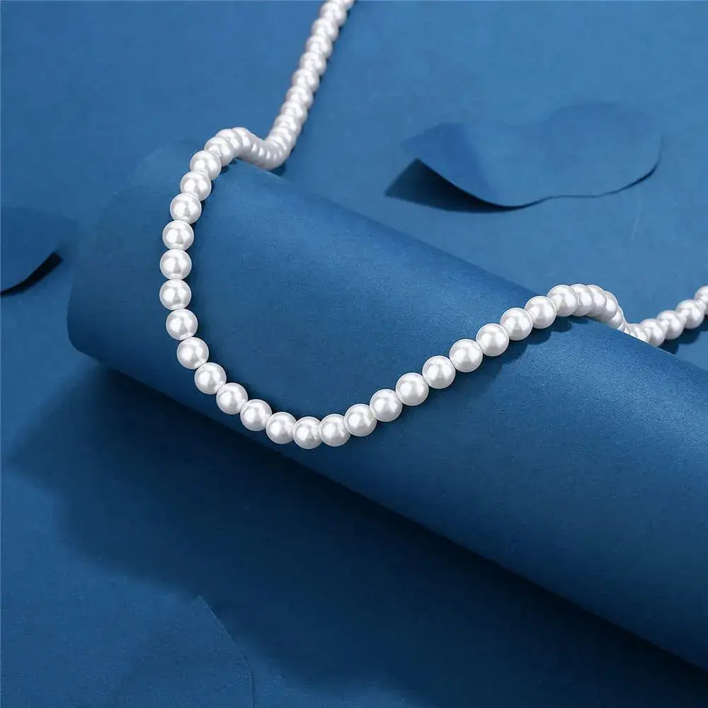 Pearl Necklace Men - High Trend Coture