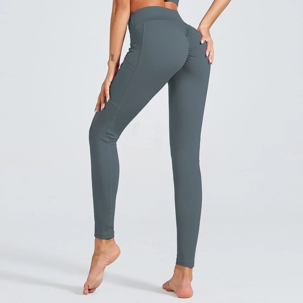 Leggings y Sujetador Deportivo Espalda Cruzada - High Trend Coture
