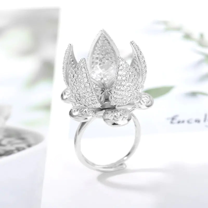 Garland Flowers Rings - High Trend Coture