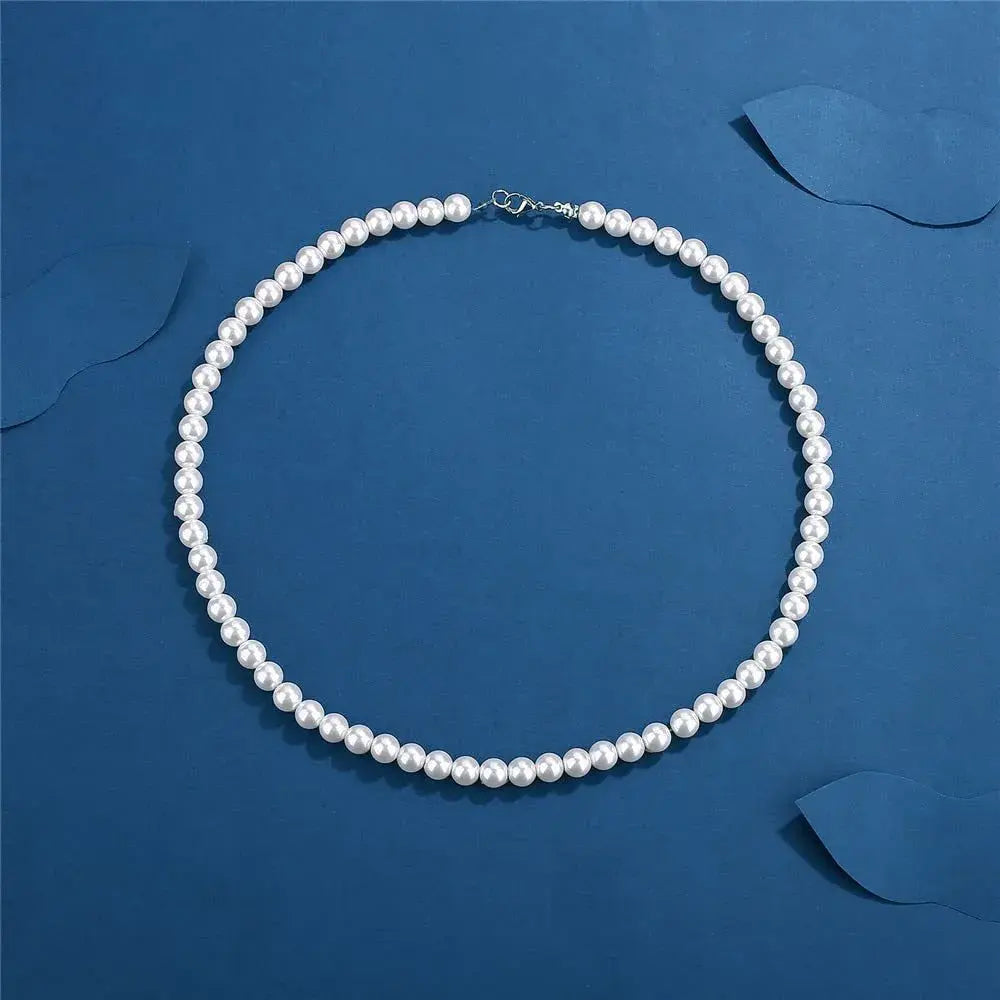 Pearl Necklace Men - High Trend Coture