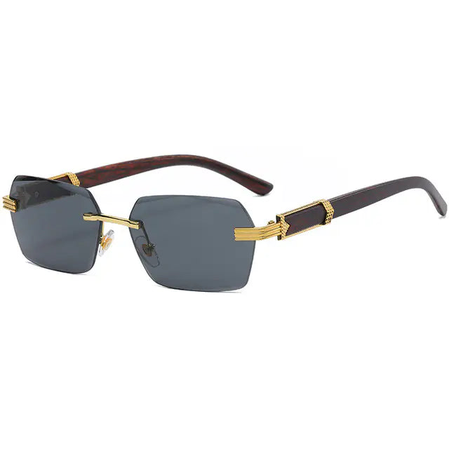 Rimless Steampunk Frameless Sunglasses - High Trend Coture