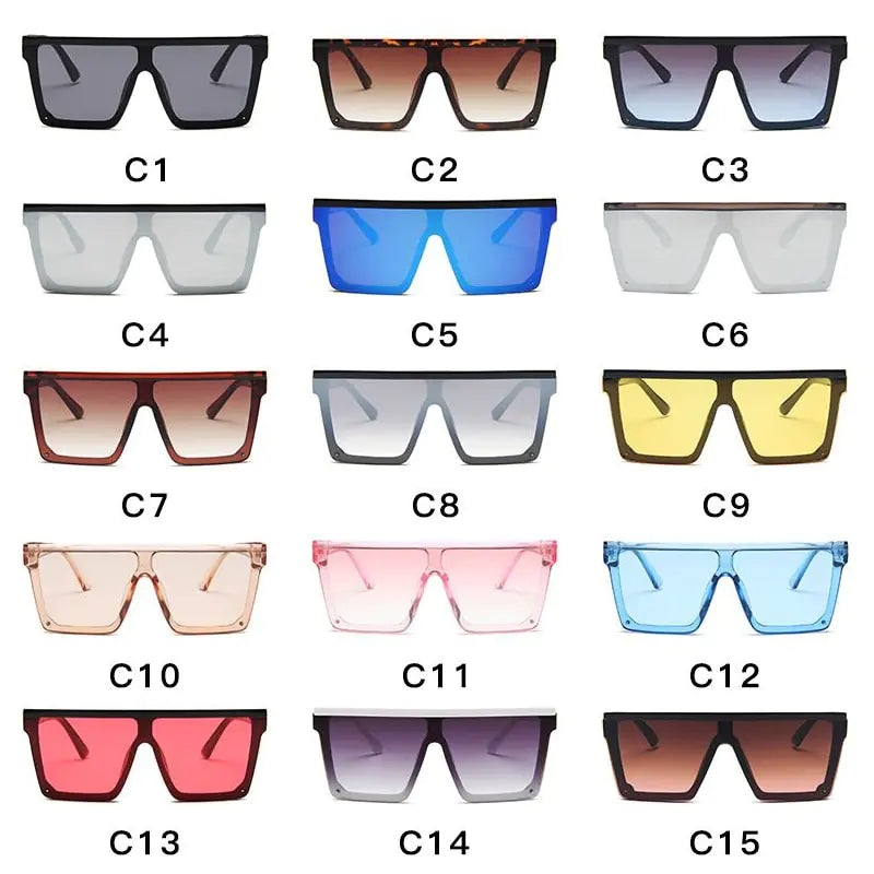 Oversized Shades Sunglasses For Men - High Trend Coture