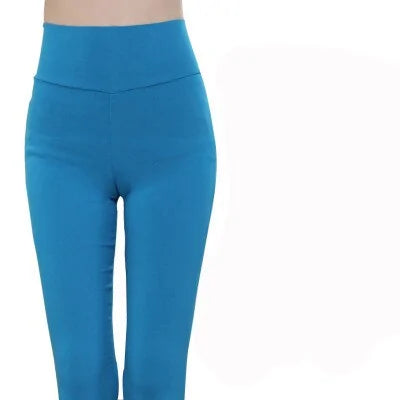 Leggings Élasticos de Cintura Alta para Tallas Grandes 4XL/5XL/6XL - High Trend Coture