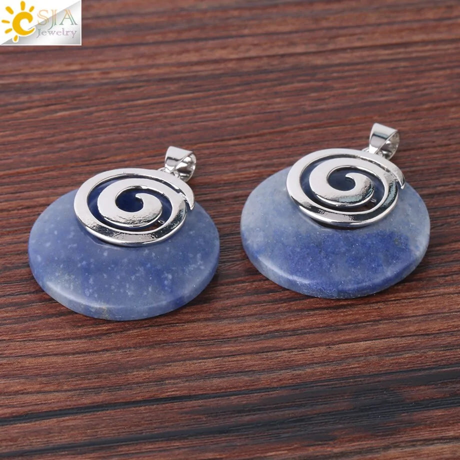 Natural Stone Pendants for Necklaces - High Trend Coture