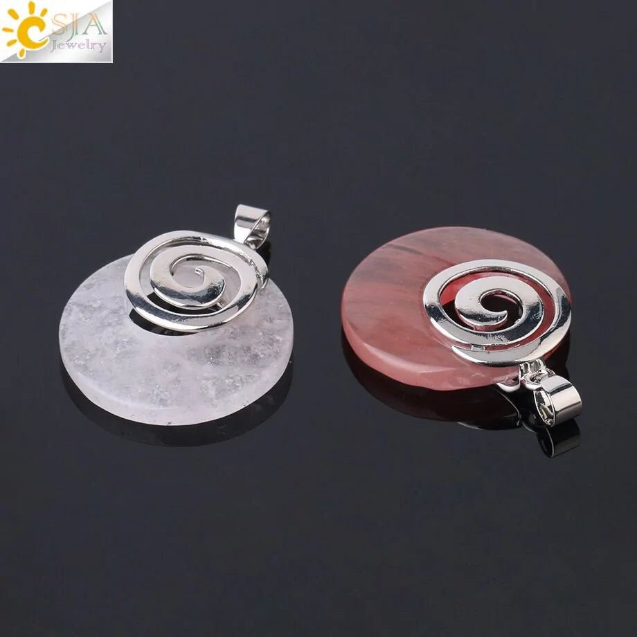 Natural Stone Pendants for Necklaces - High Trend Coture