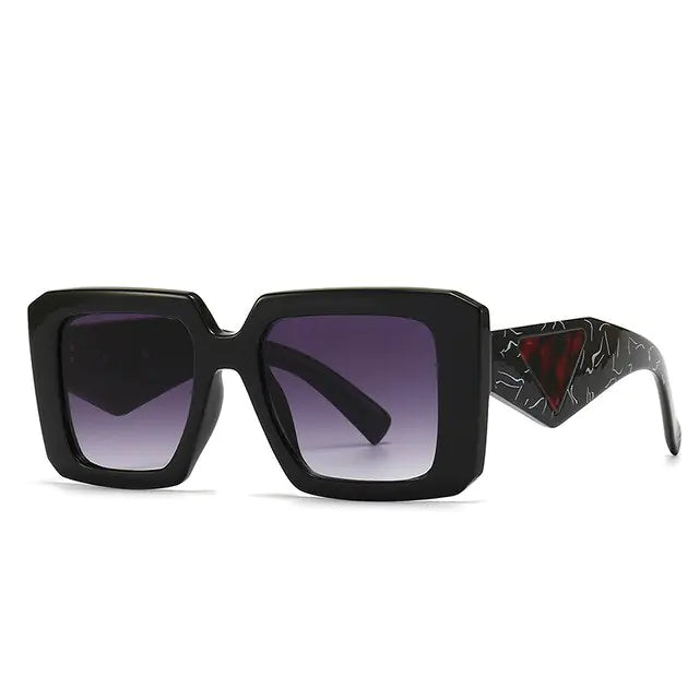 Retro Rectangular Cat Eye Sunglasses - High Trend Coture