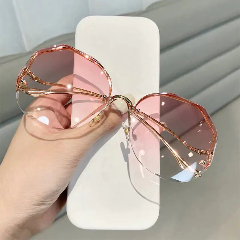 Trimmed Lens Sunglasses - High Trend Coture