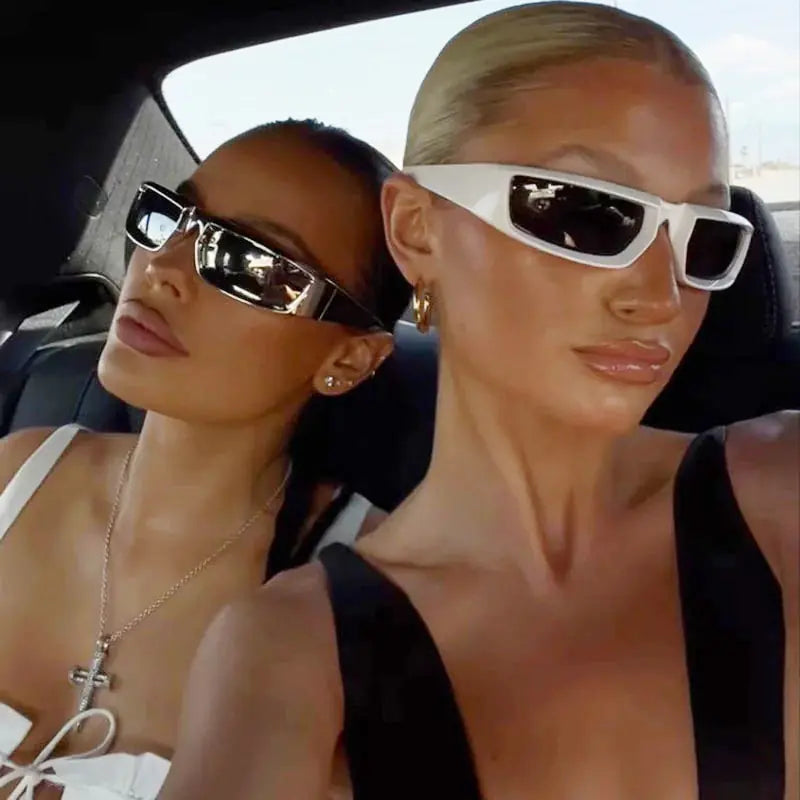 Y2K Sports Punk Sunglasses Women Men - High Trend Coture