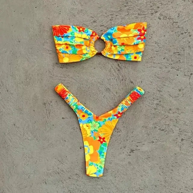 Bikini Palabra de Honor Chic Mirage Push-Up - High Trend Coture