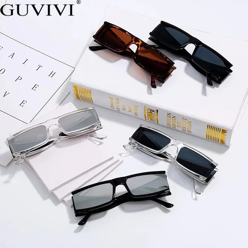 Vintage Rectangle Sunglasses - High Trend Coture