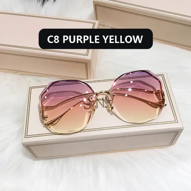 Trimmed Lens Sunglasses - High Trend Coture