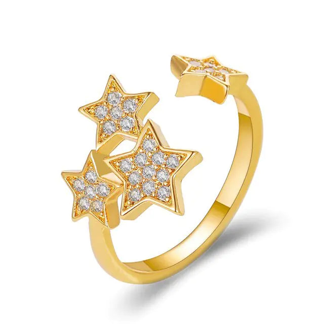 Lightning Opening Rings - High Trend Coture
