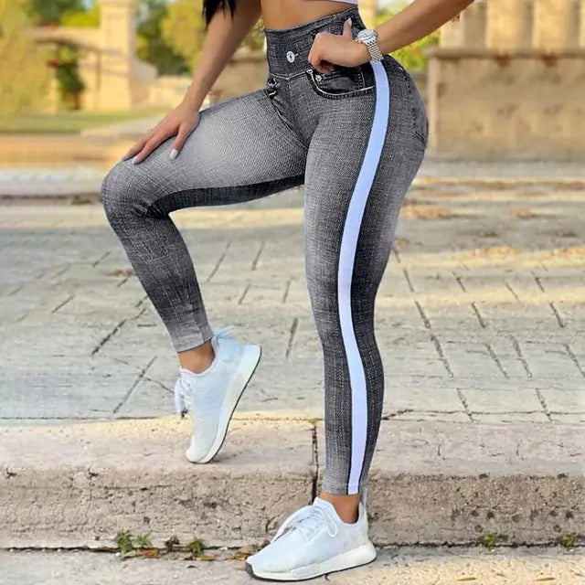Leggings Vaqueros Elásticos - Jeggings - High Trend Coture