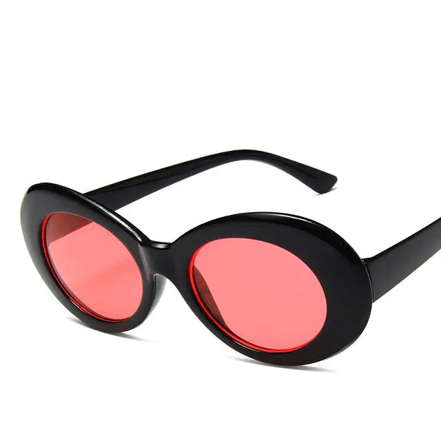 Kurt Cobain Retro Oval Sunglasses - High Trend Coture