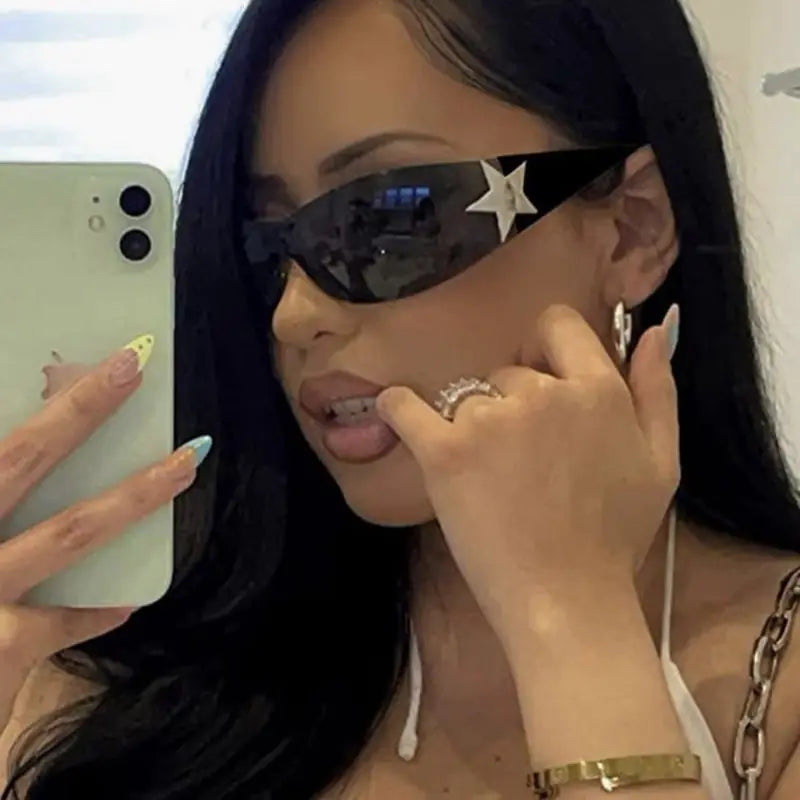 Punk Star Sunglasses UV400 Goggles - High Trend Coture