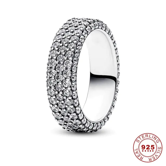 Celestial Blue Sparkling Moon And Sun Rings - High Trend Coture