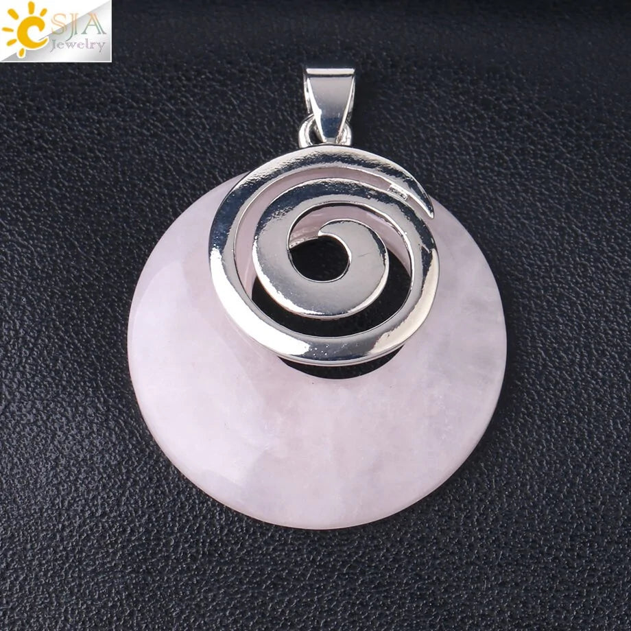 Natural Stone Pendants for Necklaces - High Trend Coture