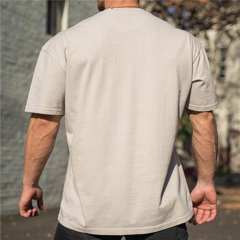 Camiseta Lisa Regular Fit Cuello Redondo - High Trend Coture