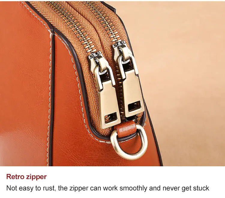Mini bolso estilo bandolera de piel - High Trend Coture
