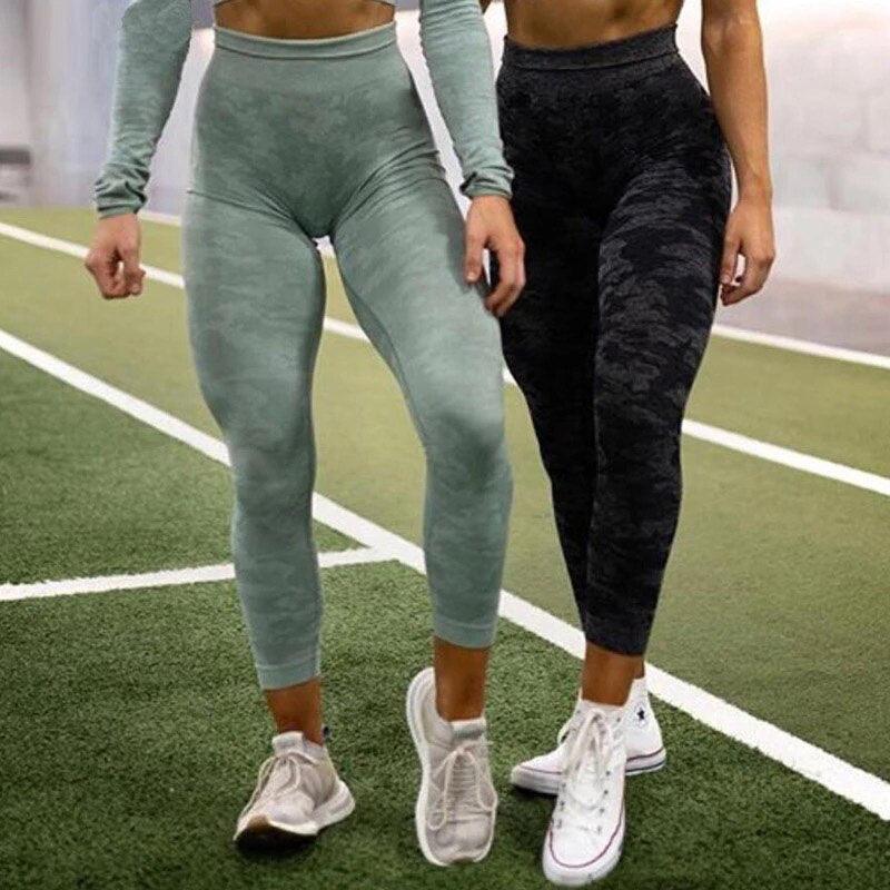 Leggings Deportivos High Waist Fitness Leggings - High Trend Coture