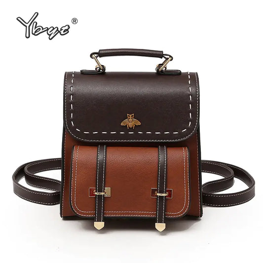 Mochila vintage mujer cuero - High Trend Coture