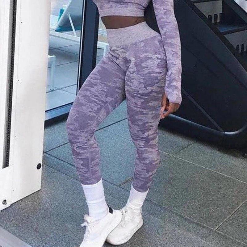 Leggings Deportivos High Waist Fitness Leggings - High Trend Coture