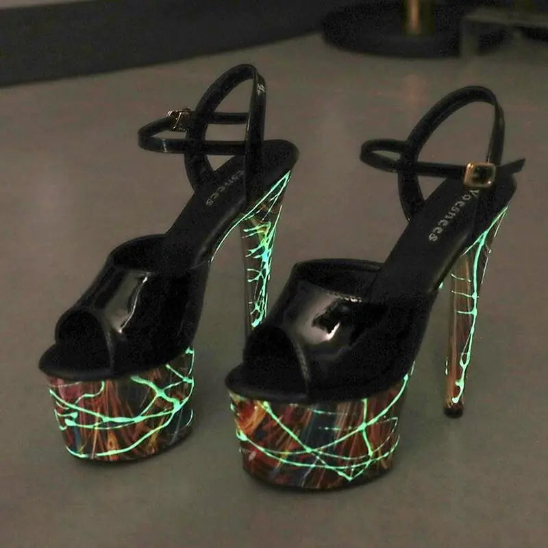 Zapatos de Tacón de Aguja con Plataforma Stilettos - High Trend Coture