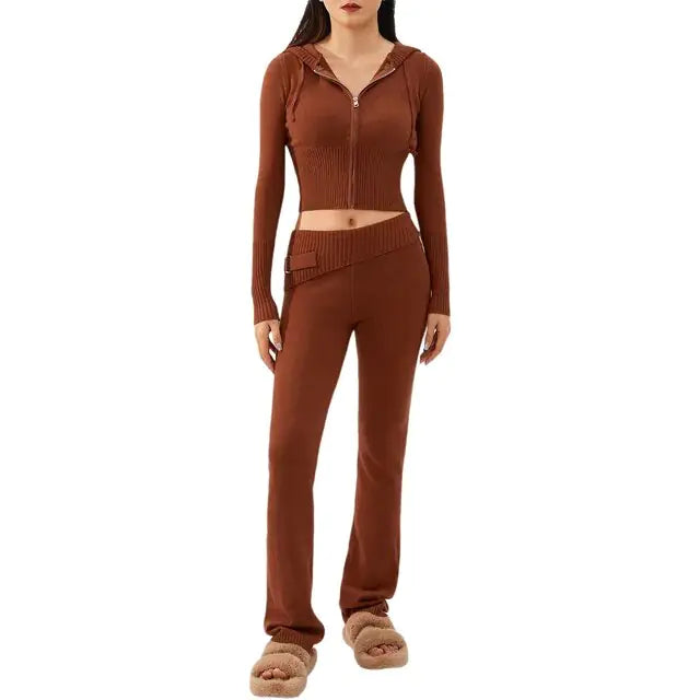 Conjunto de punto pantalon y top y2k - High Trend Coture