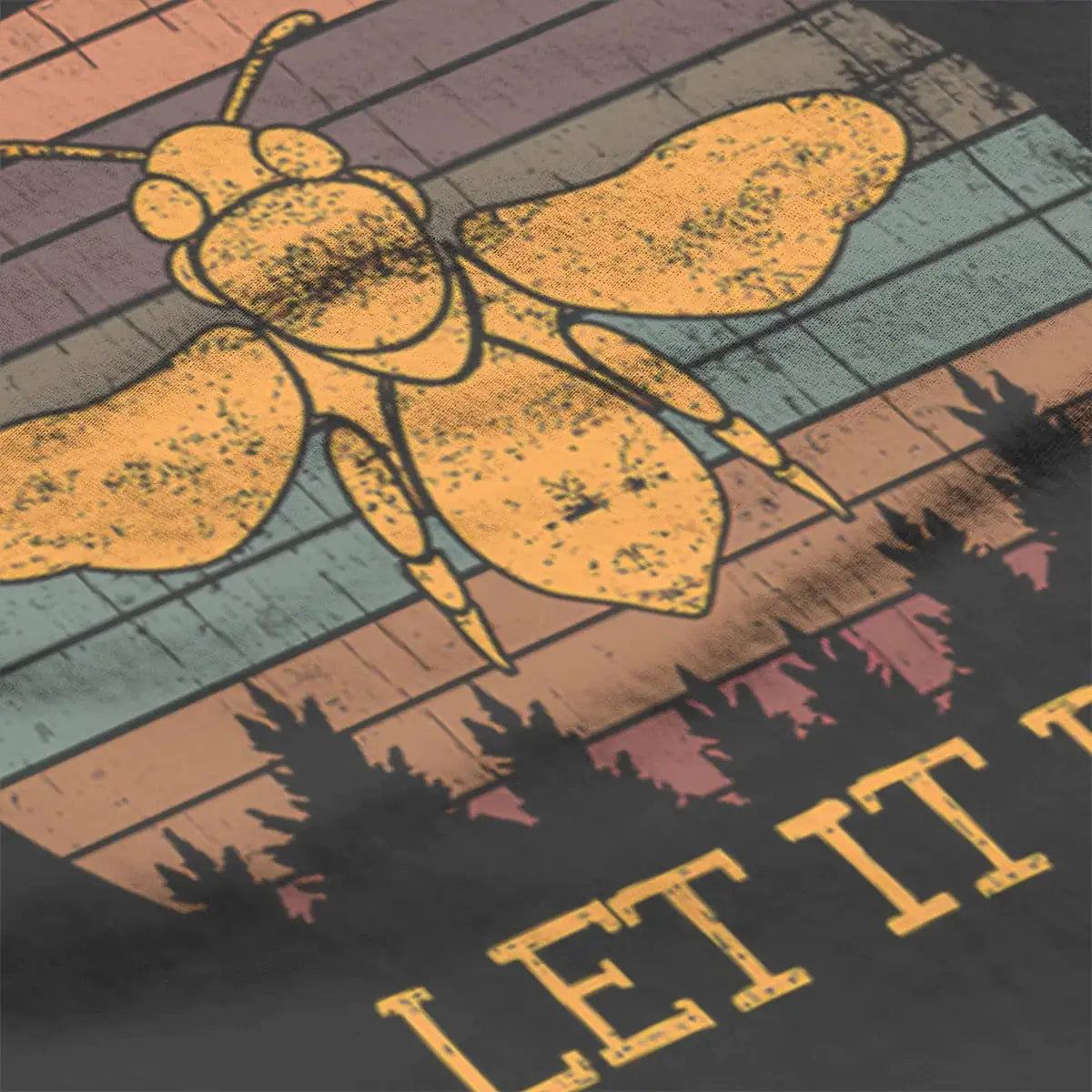 Camiseta de Hombre Estampada Beatles Let It Bee - High Trend Coture