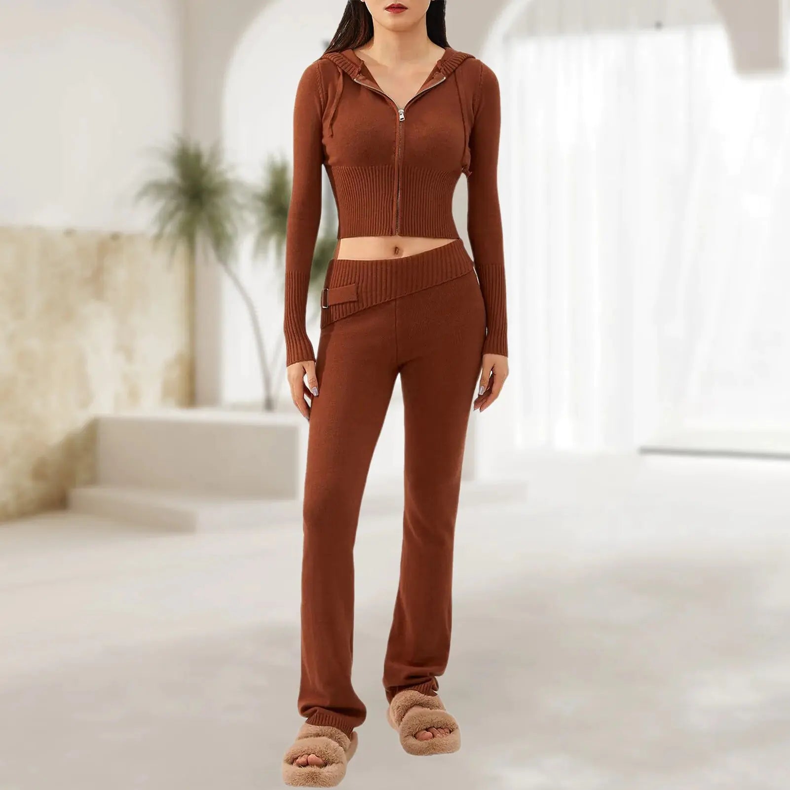 Conjunto de punto pantalon y top y2k - High Trend Coture