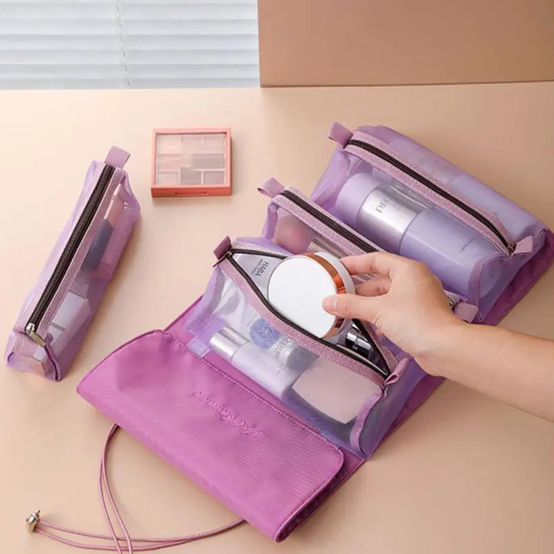 Neceser de maquillaje desmontable para viaje - High Trend Coture