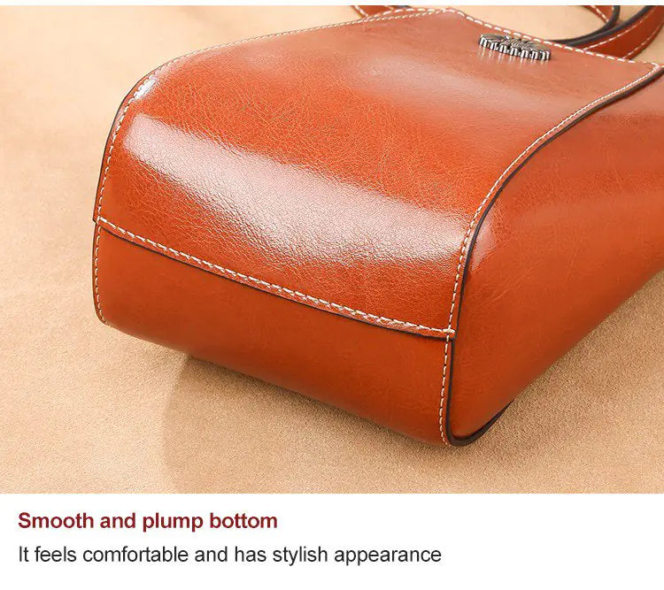 Mini bolso estilo bandolera de piel - High Trend Coture