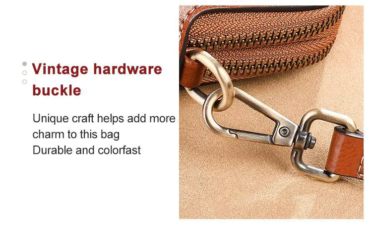 Mini bolso estilo bandolera de piel - High Trend Coture