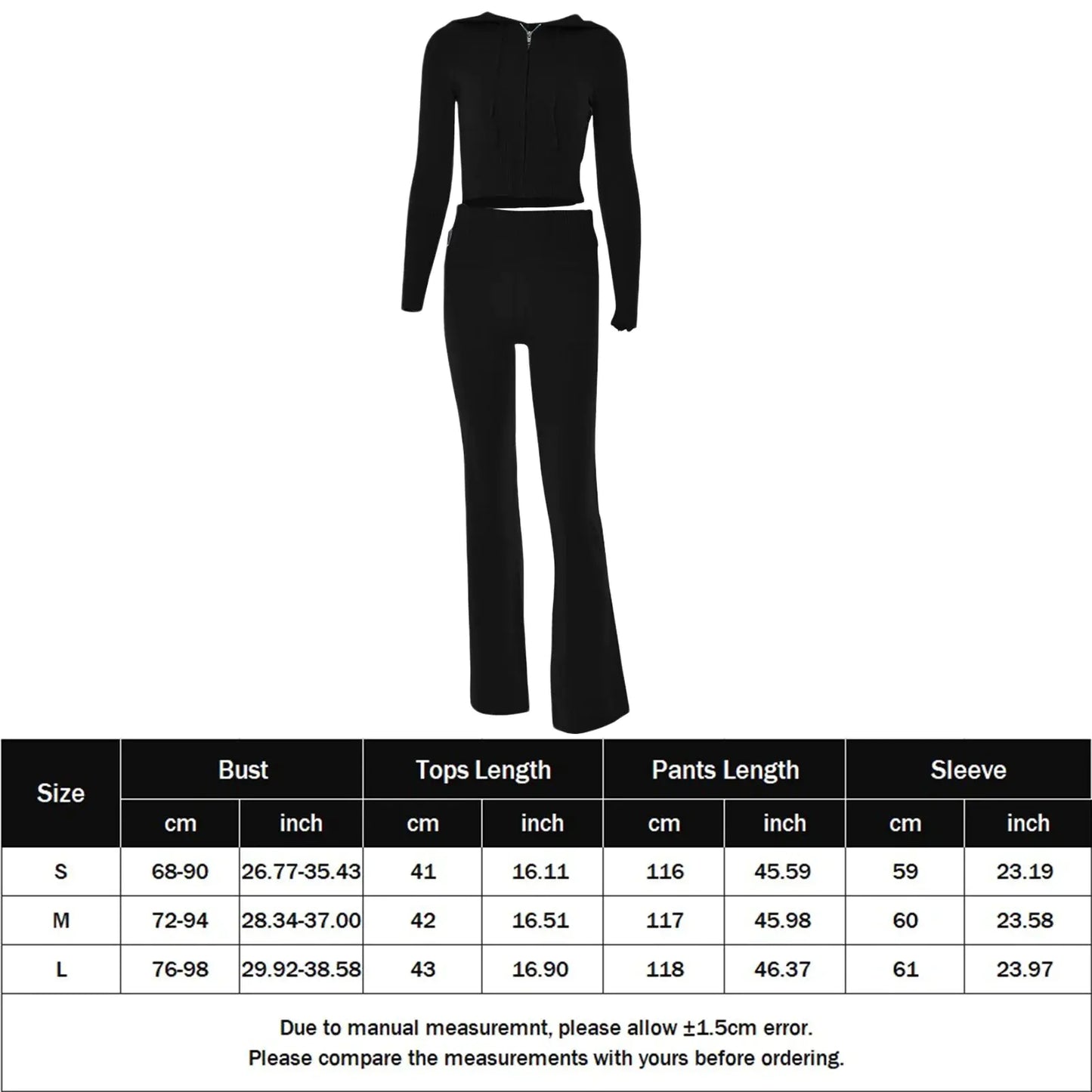 Conjunto de punto pantalon y top y2k - High Trend Coture