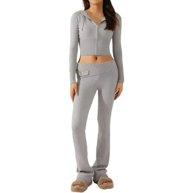 Conjunto de punto pantalon y top y2k - High Trend Coture